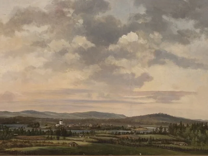 1810-August Winqvist - Motivo tratto da Ytterhogdal